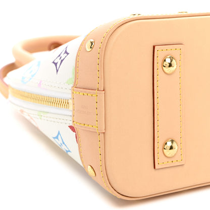 Louis Vuitton LV x TM Monogram Multicolor Alma BB White 8 of 9