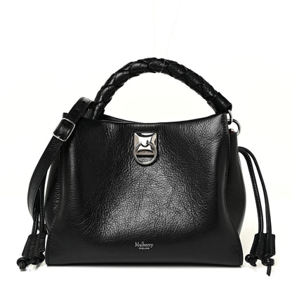 Mulberry Glossy Calfskin Small Iris Tote Black 1 of 11