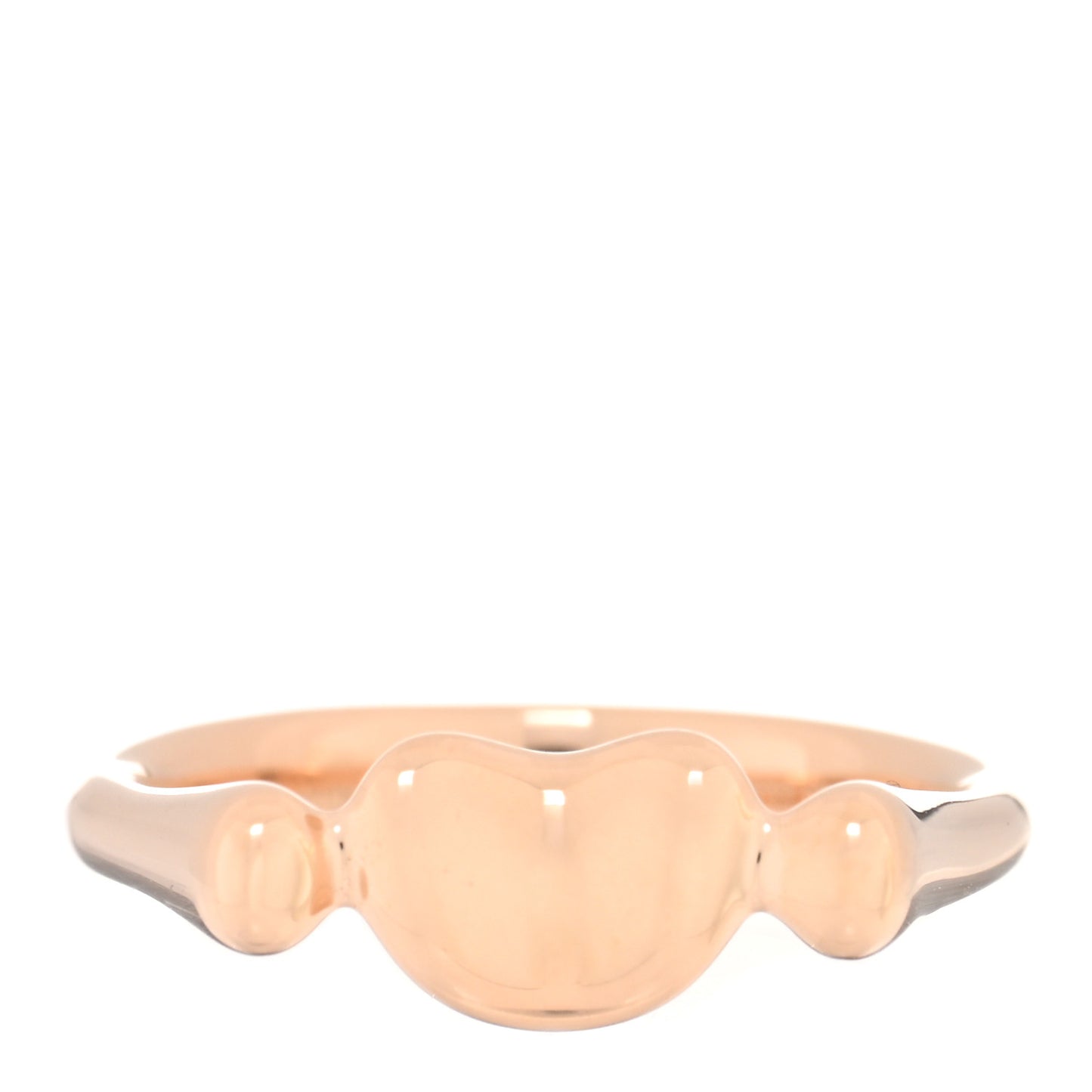 18K Rose Gold Elsa Peretti Bean Ring 49 4.75