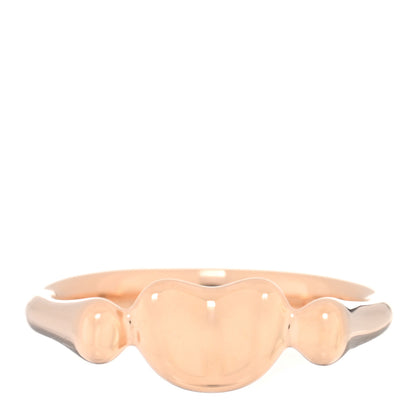 Tiffany 18K Rose Gold Elsa Peretti Bean Ring 49 4.75 1 of 4