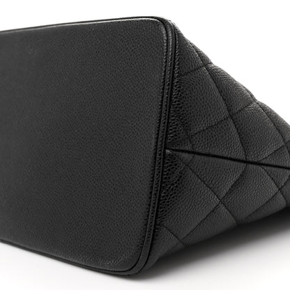 Chanel Caviar Quilted Medallion Tote Black 10 of 12