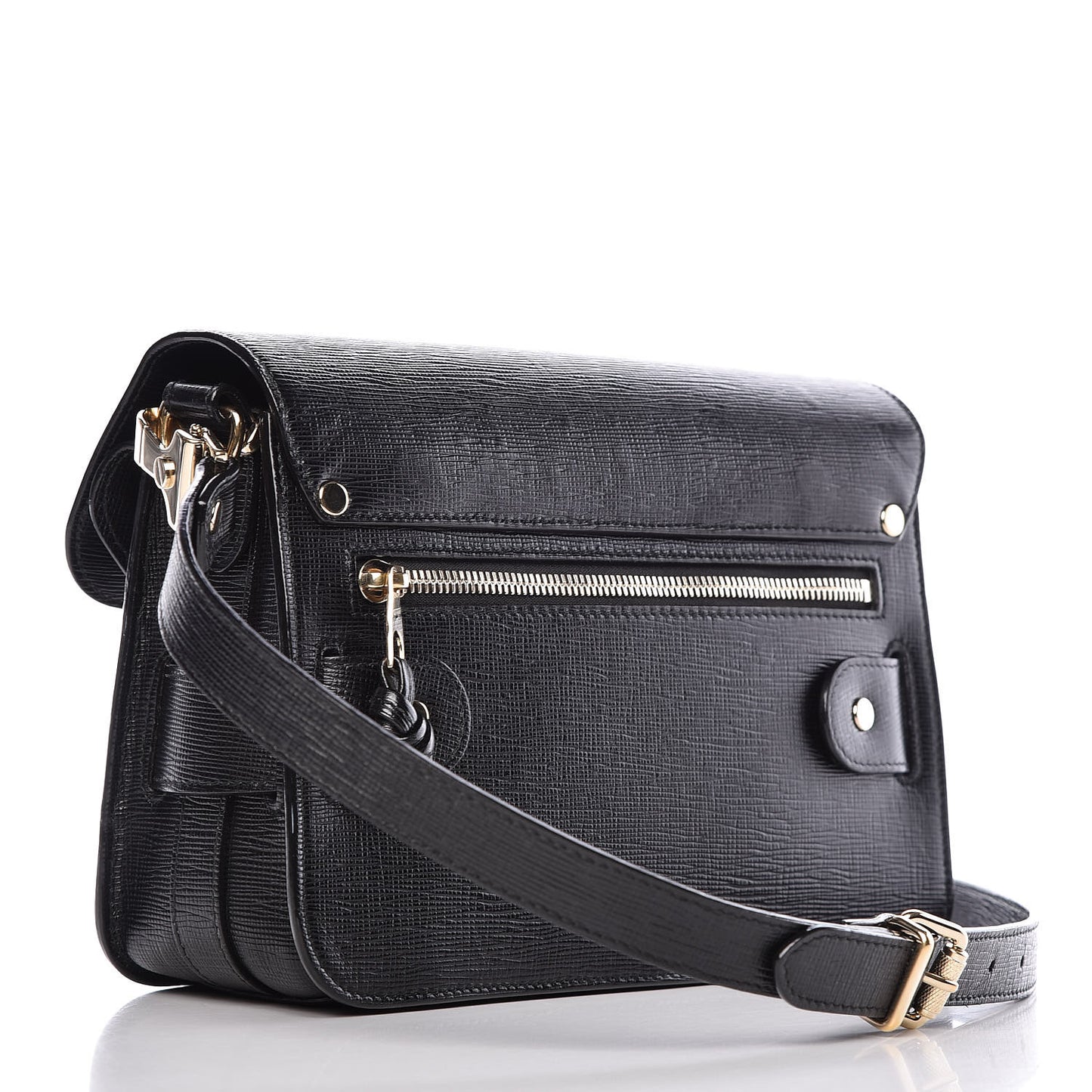 New Linosa Mini PS11 Classic Shoulder Bag Black