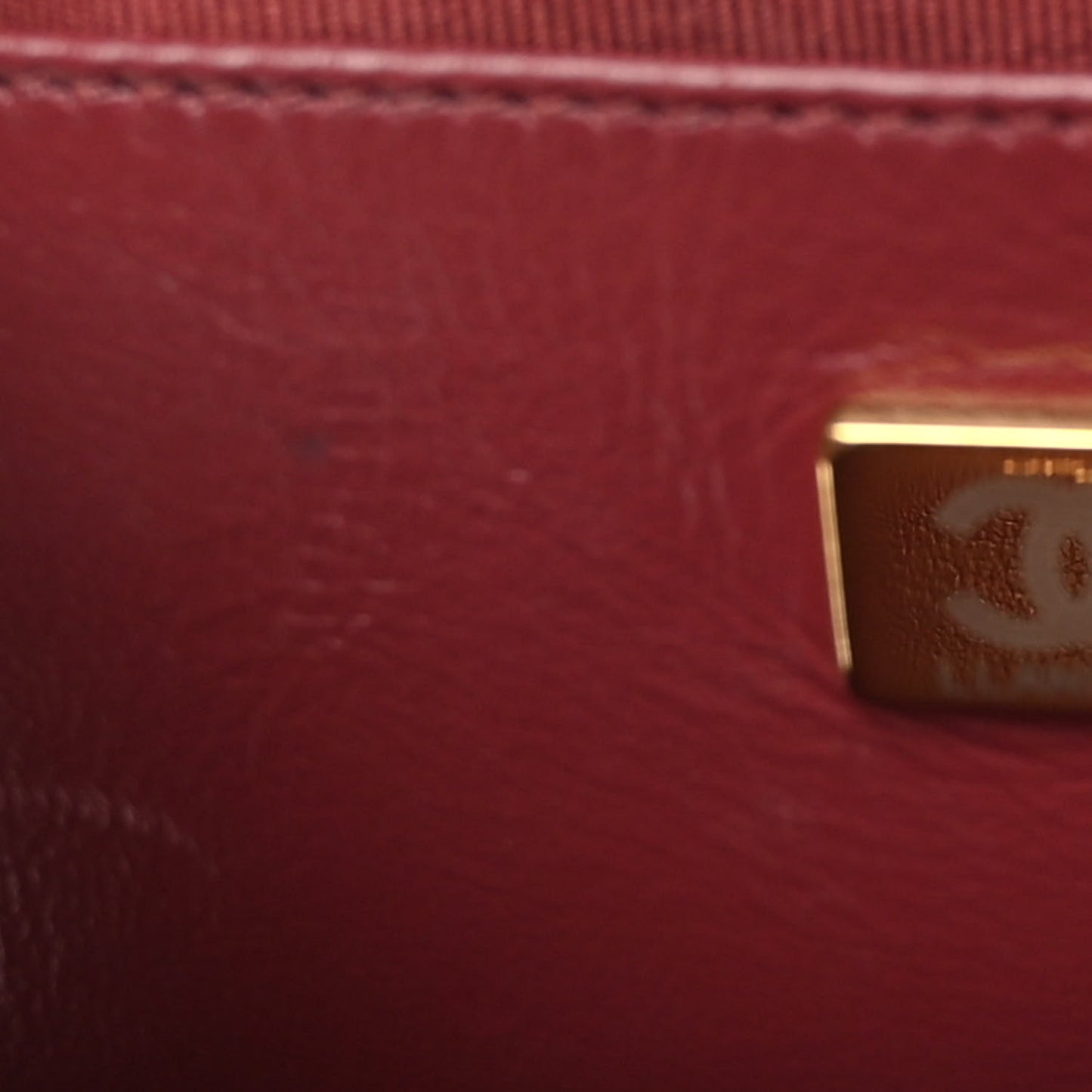 Lambskin Quilted CC In Love Heart Bag Black