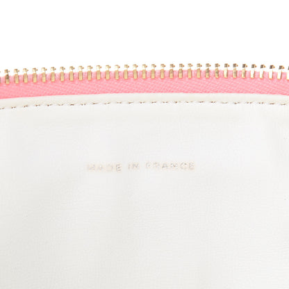 Chanel Caviar Vanity Cosmetic Case Pink 7 of 11