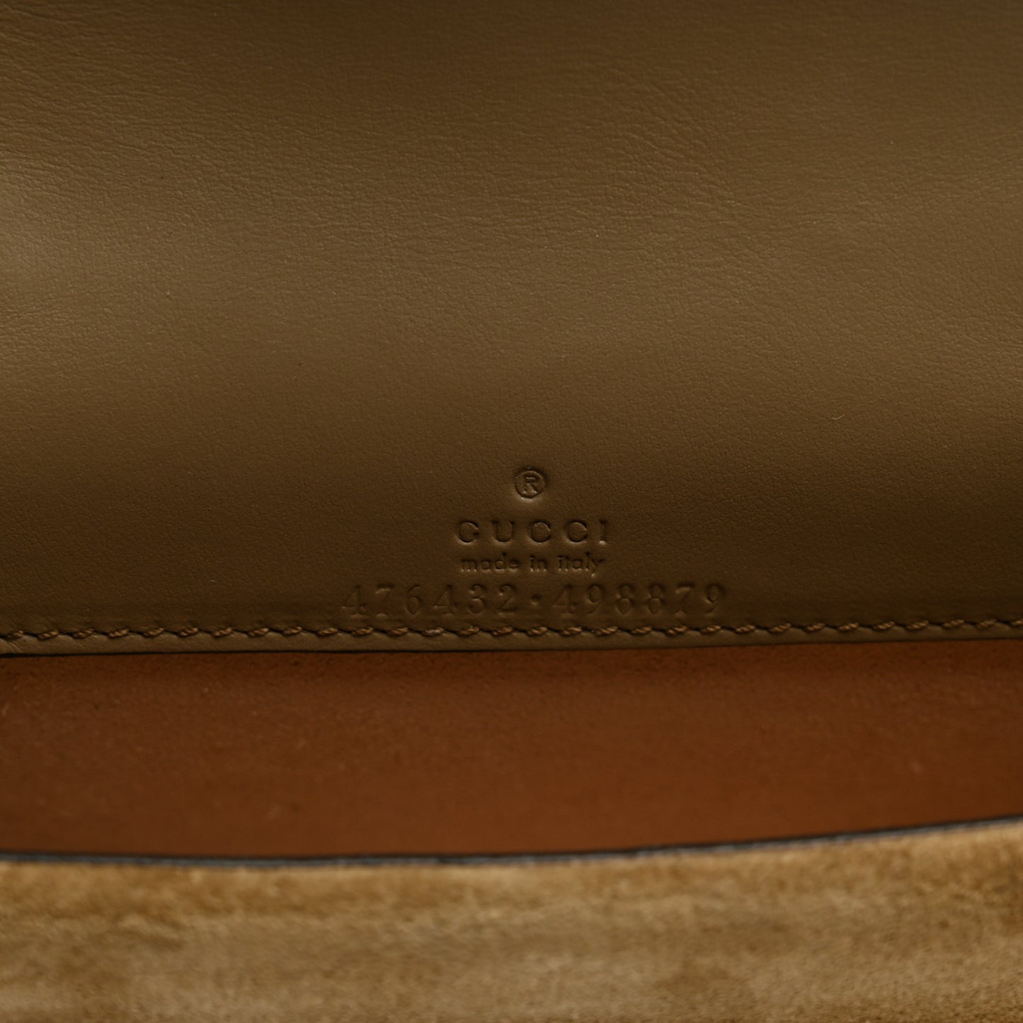 GG Supreme Monogram Super Mini Dionysus Shoulder Bag Taupe