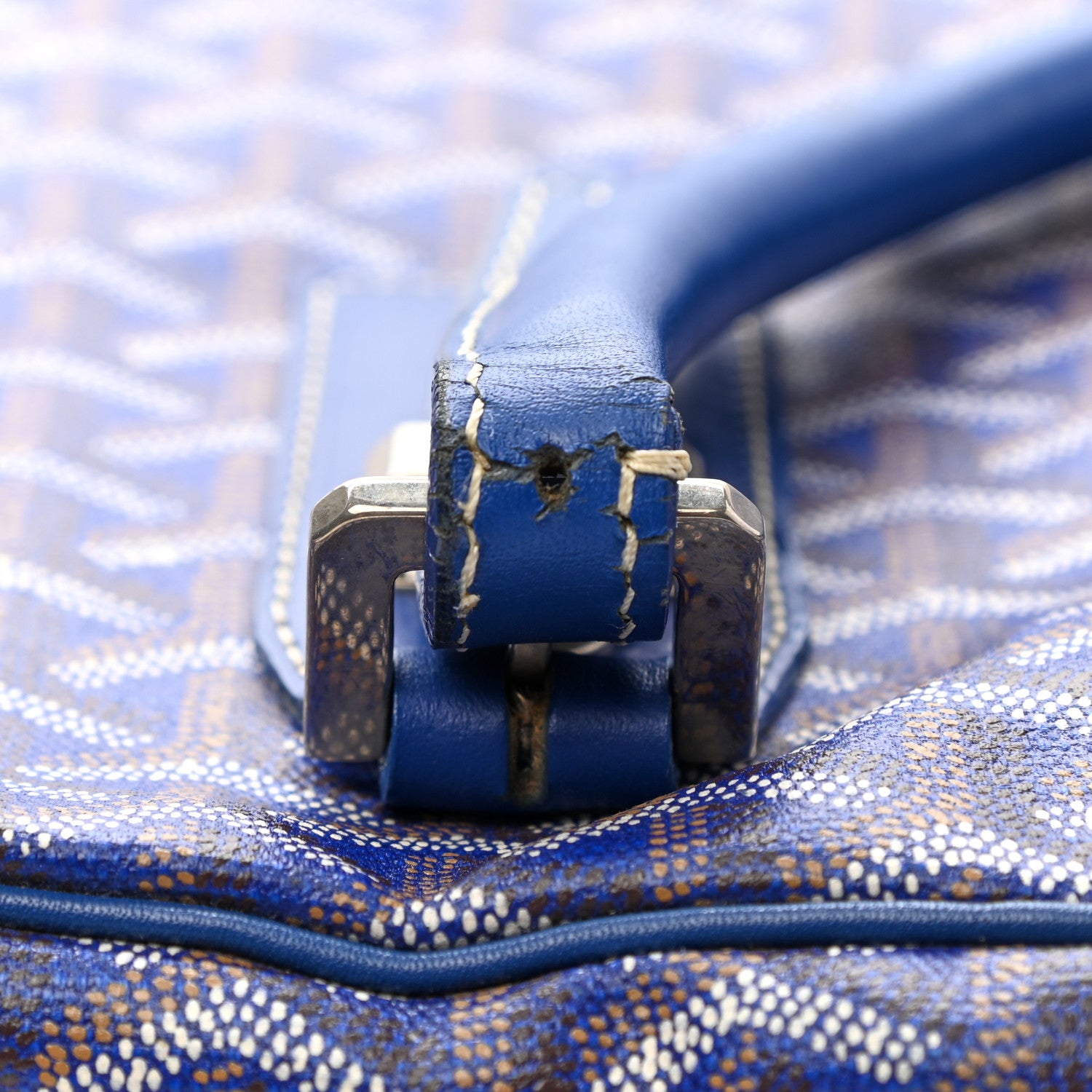 Goyard Goyardine Porte-Habits Garment Bag Blue 12 of 17