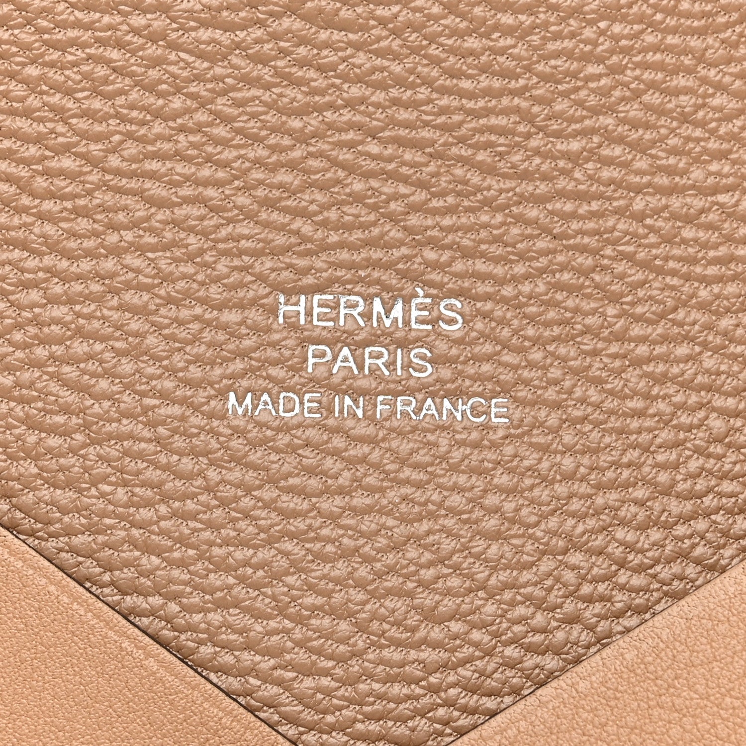 Hermes Swift Jockey Calvi Duo Card Case Chai 5 of 7