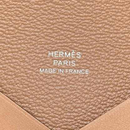 Hermes Swift Jockey Calvi Duo Card Case Chai 5 of 7