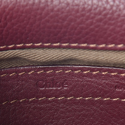 Chloe Calfskin Mini Marcie Round Crossbody Bag Wild Purple 6 of 12