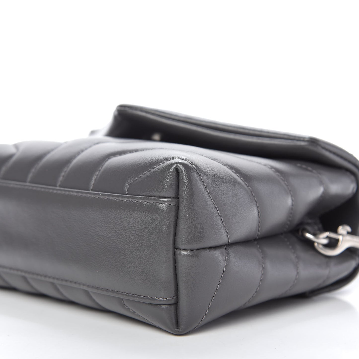 Calfskin Y Quilted Monogram Toy Loulou Crossbody Bag Storm