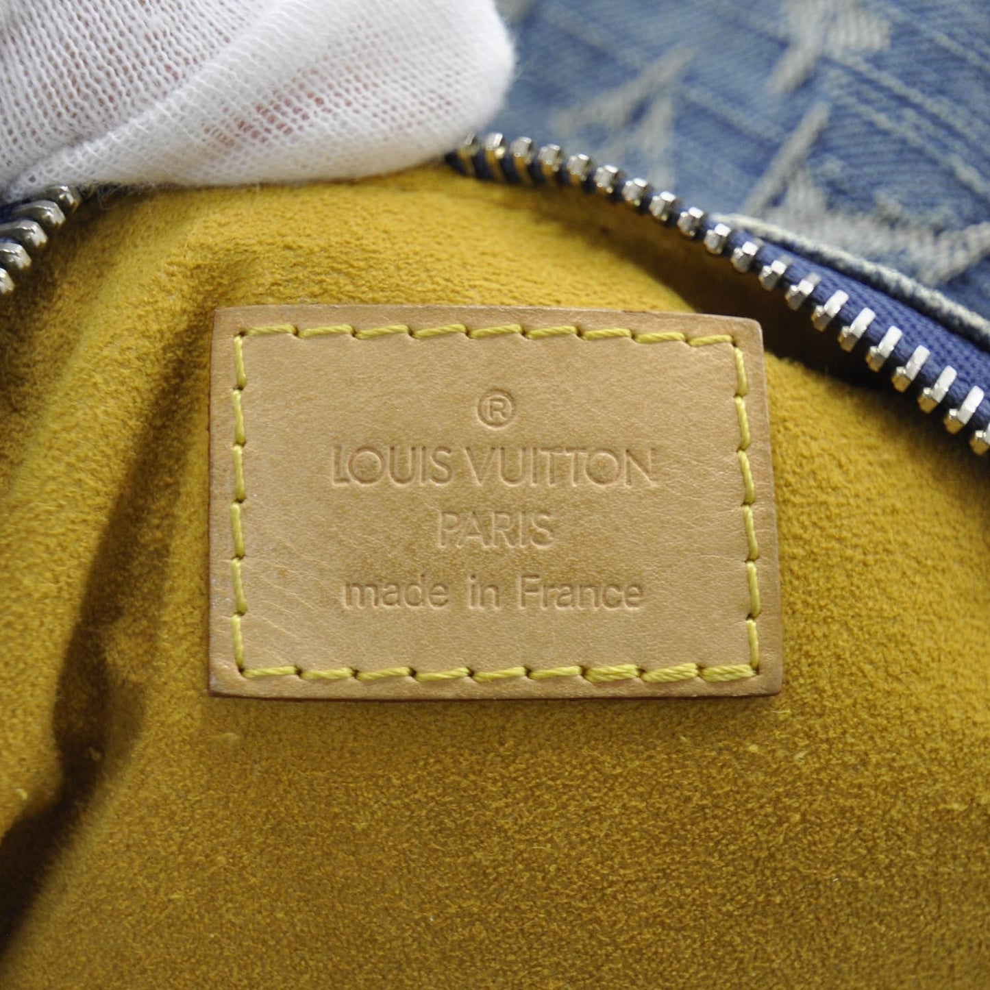 Monogram Denim Baggy PM Blue