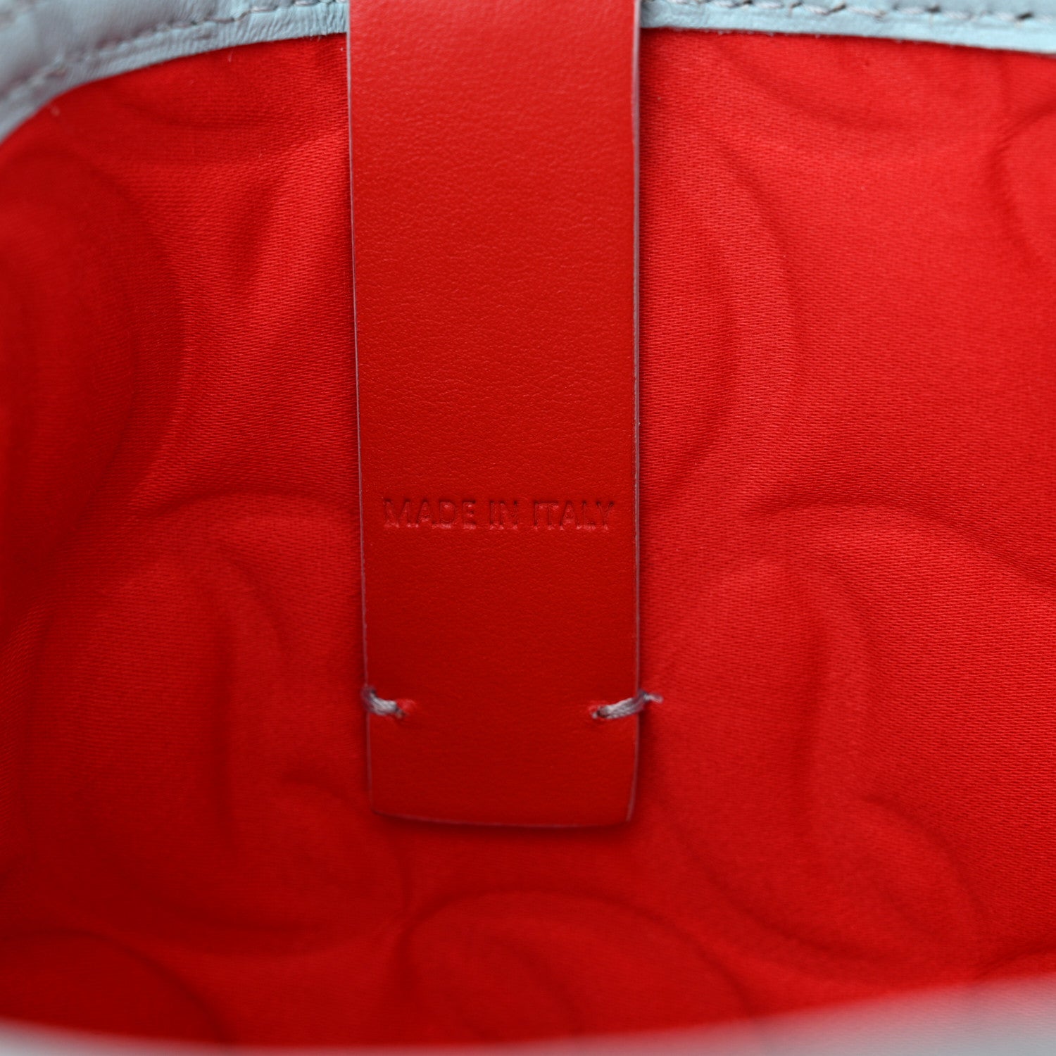 Christian Louboutin Nappa Embossed Mini East West Cabata Tote Mineral 7 of 11