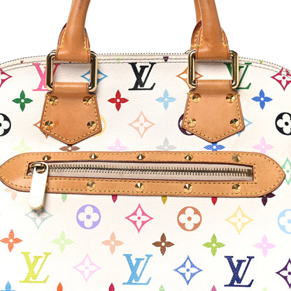Louis Vuitton Monogram Multicolor Alma PM White 7 of 11