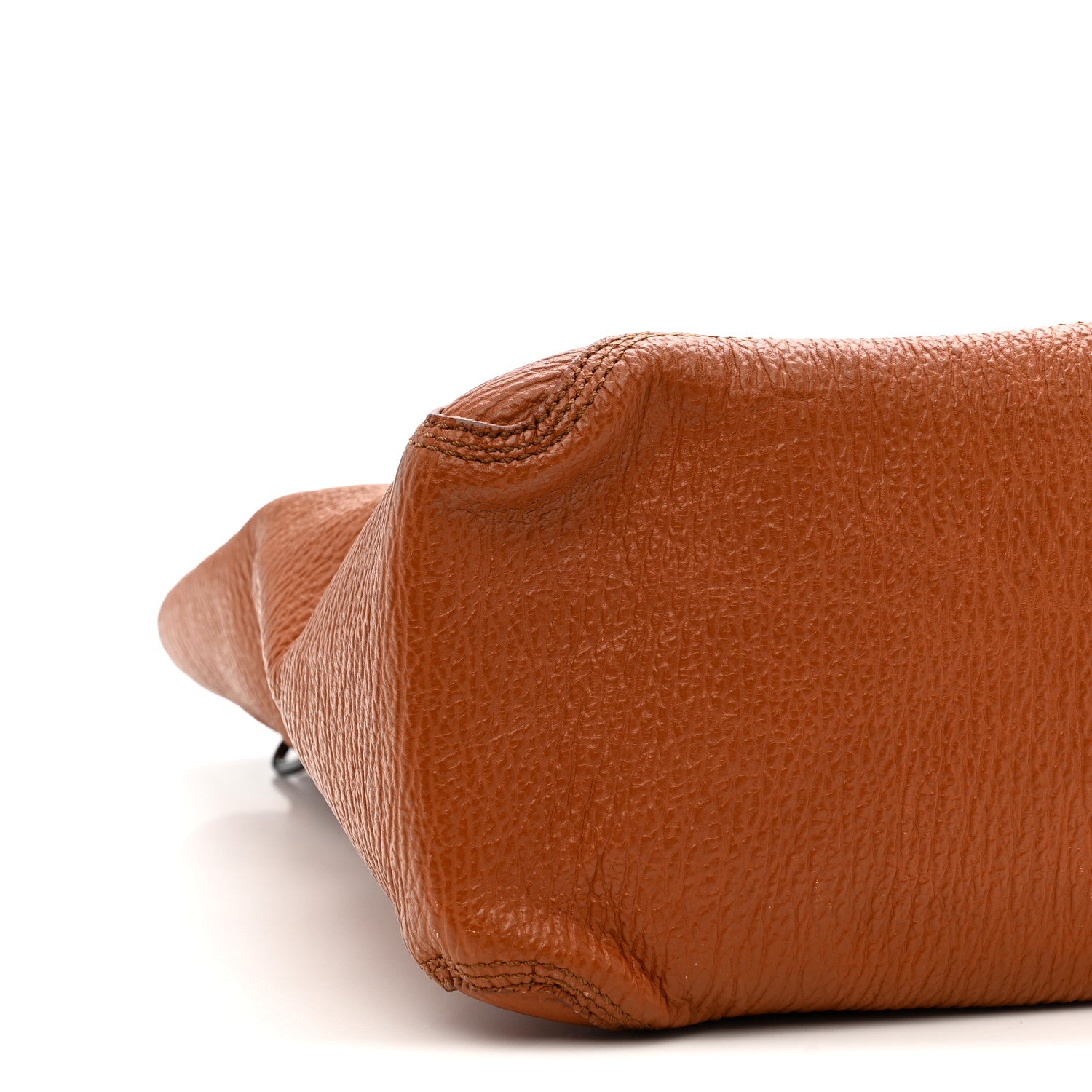3.1 Phillip Lim Textured Calfskin Large Pashli Satchel Amber 9 of 11