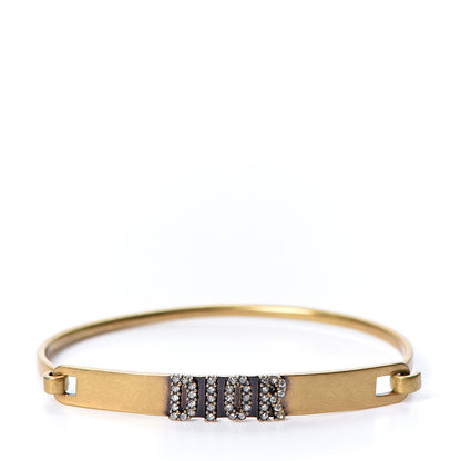 Christian Dior Metal Crystal Dio(r)evolution Bracelet Set Gold 5 of 11