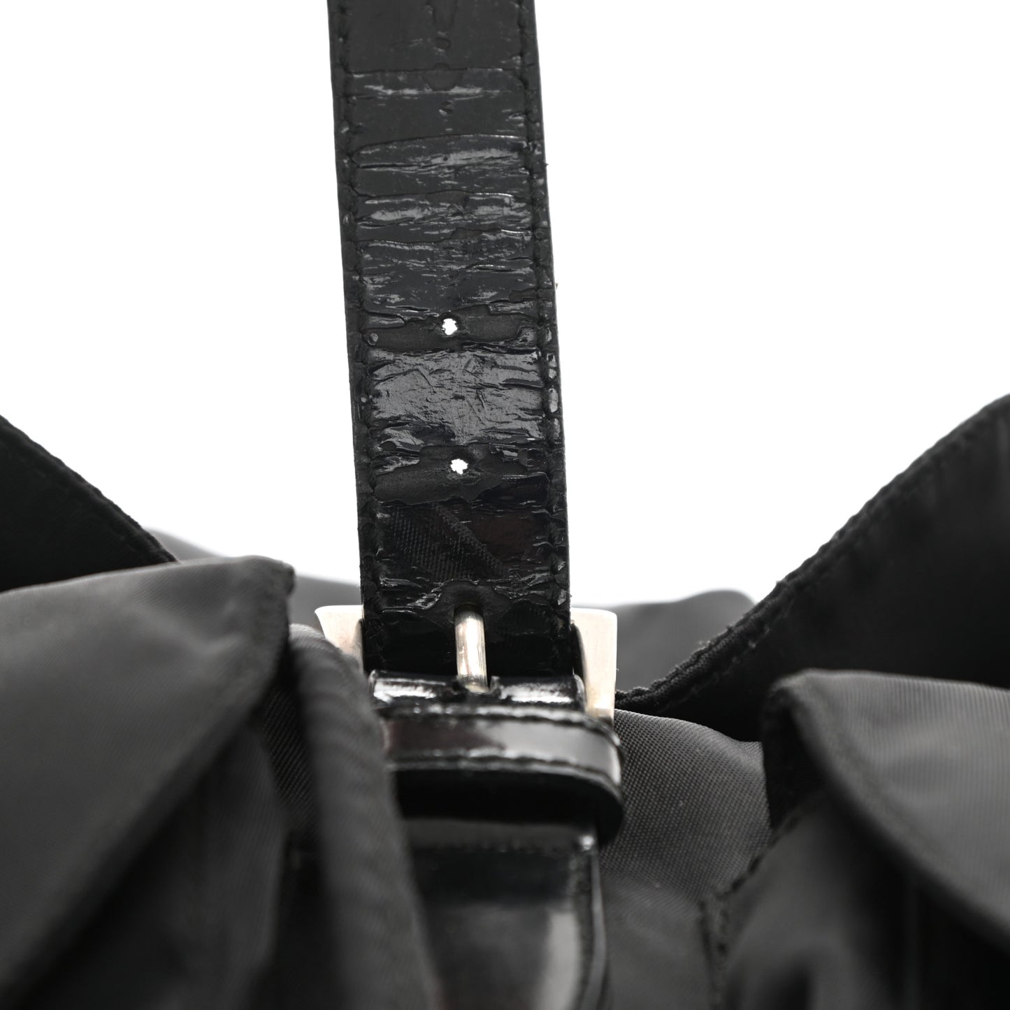 Nylon Vela Medium Backpack Black