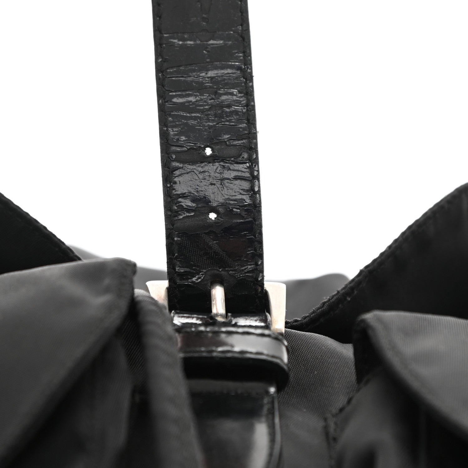 Prada Nylon Vela Medium Backpack Black 9 of 9