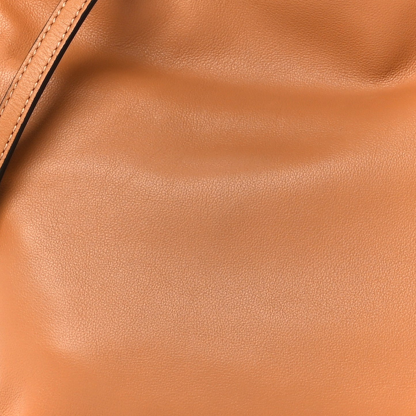 Calfskin Mini Flamenco Knot Clutch Warm Desert