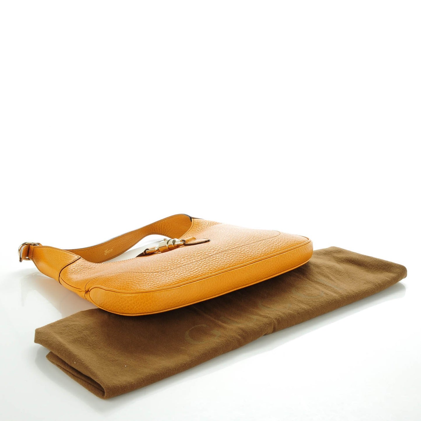 Soft Grained Calfskin Jackie O Hobo Orange
