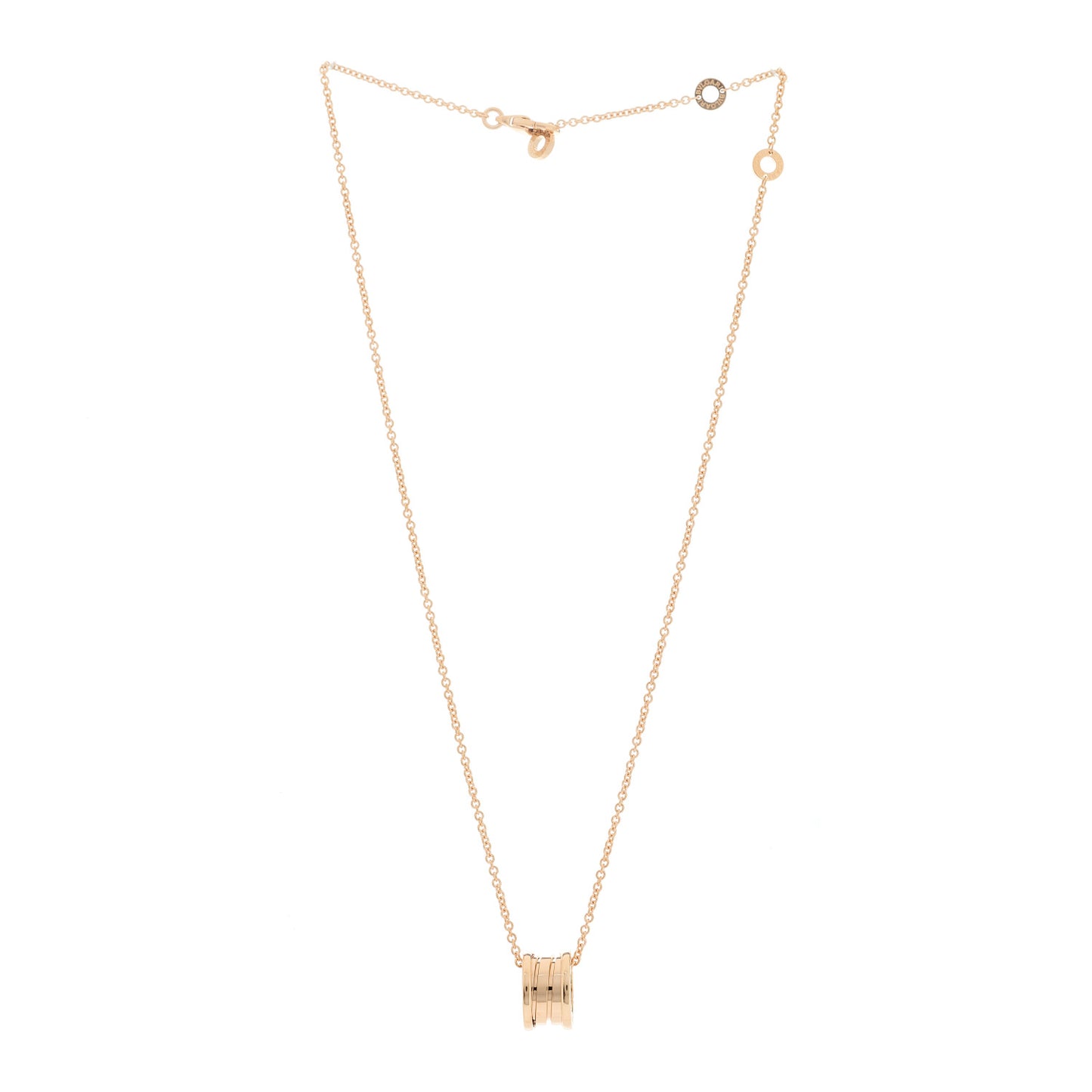 18K Rose Gold B.Zero1 Pendant Necklace