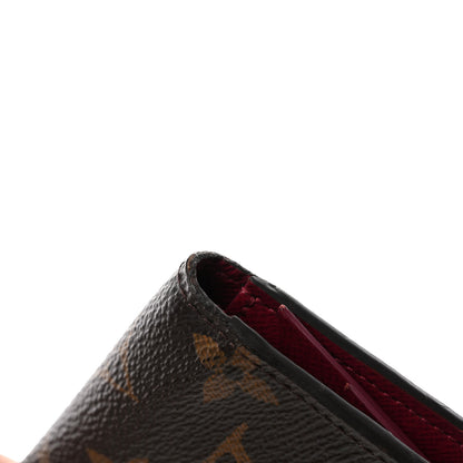 Louis Vuitton Monogram Adele Wallet Fuchsia 8 of 9