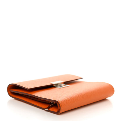 Hermes Epsom Clic 12 Wallet Orange 4 of 10