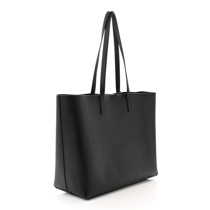 Saint Laurent Calfskin Large Shopping Tote Black 4 of 16