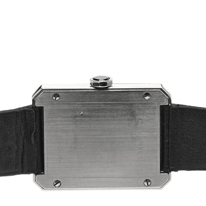 Chanel Stainless Steel Alligator 26mm Boy-Friend Quartz Watch Black 4 of 4