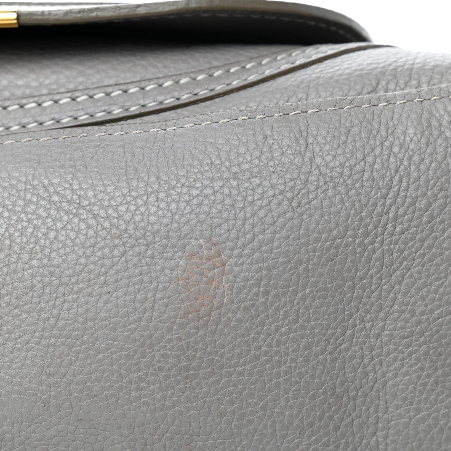 Chloe Calfskin Medium Marcie Satchel Cashmere Grey 10 of 11