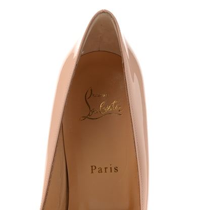 Christian Louboutin Patent Fifetish 85 Pumps 39.5 Poudre 7 of 7