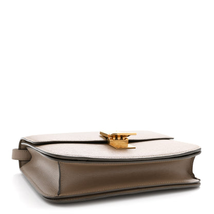 Celine Liege Calfskin Medium Classic Box Flap Bag Souris 4 of 11