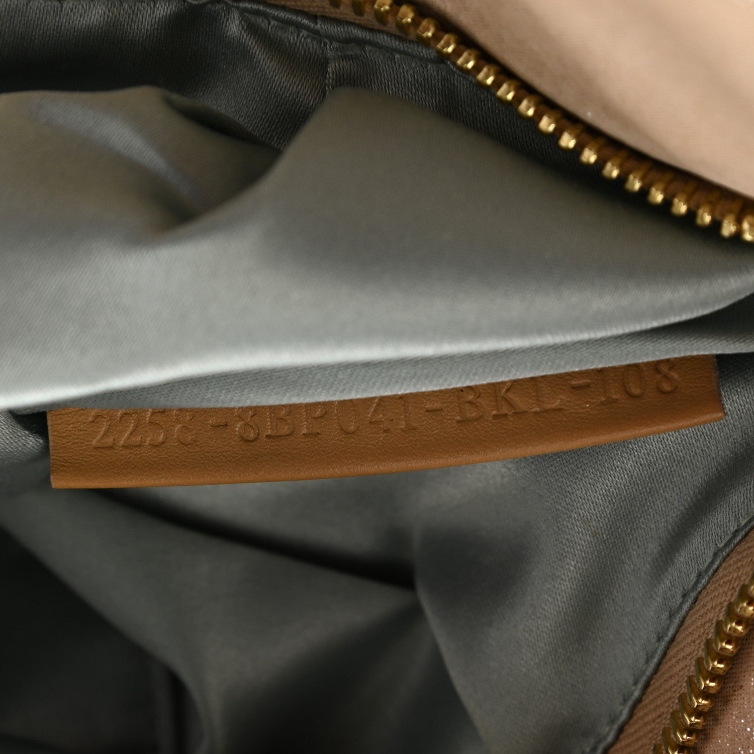 Fendi Metallic Lurex FF Cutout Baguette Clutch Gold 9 of 16