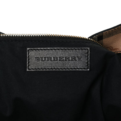 Burberry Haymarket Check Small Canterbury Tote Black 6 of 14
