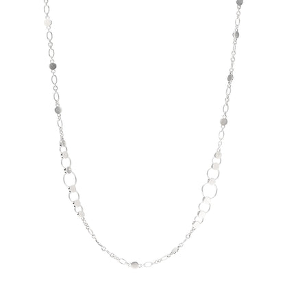John Hardy Sterling Silver Dot Long Sautoir Necklace 1 of 5
