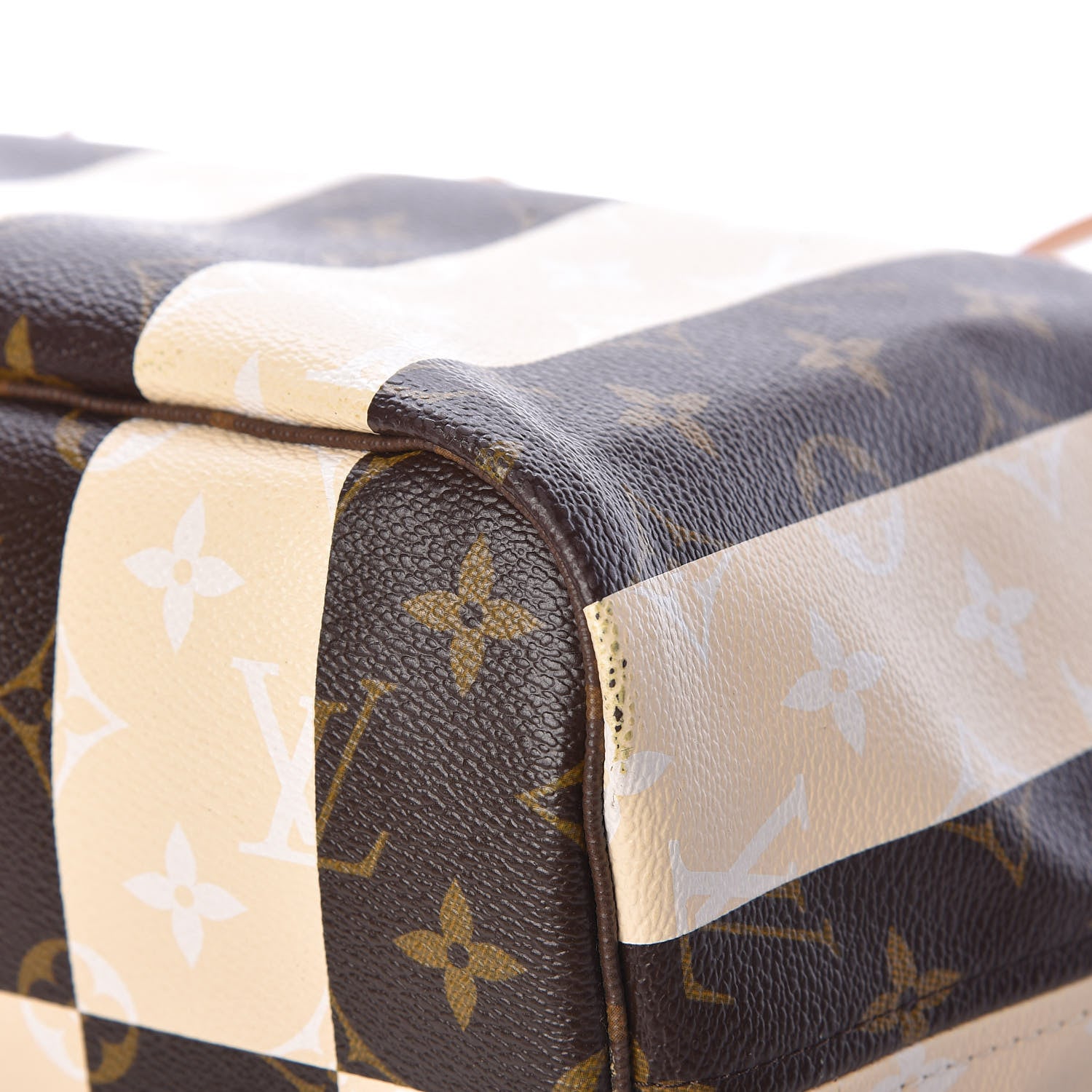 Louis Vuitton Monogram Rayures Neverfull MM 9 of 23