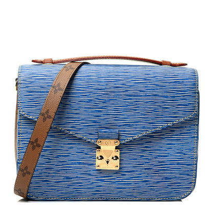 Louis Vuitton Epi Reverse Monogram Pochette Metis Denim Light 1 of 4