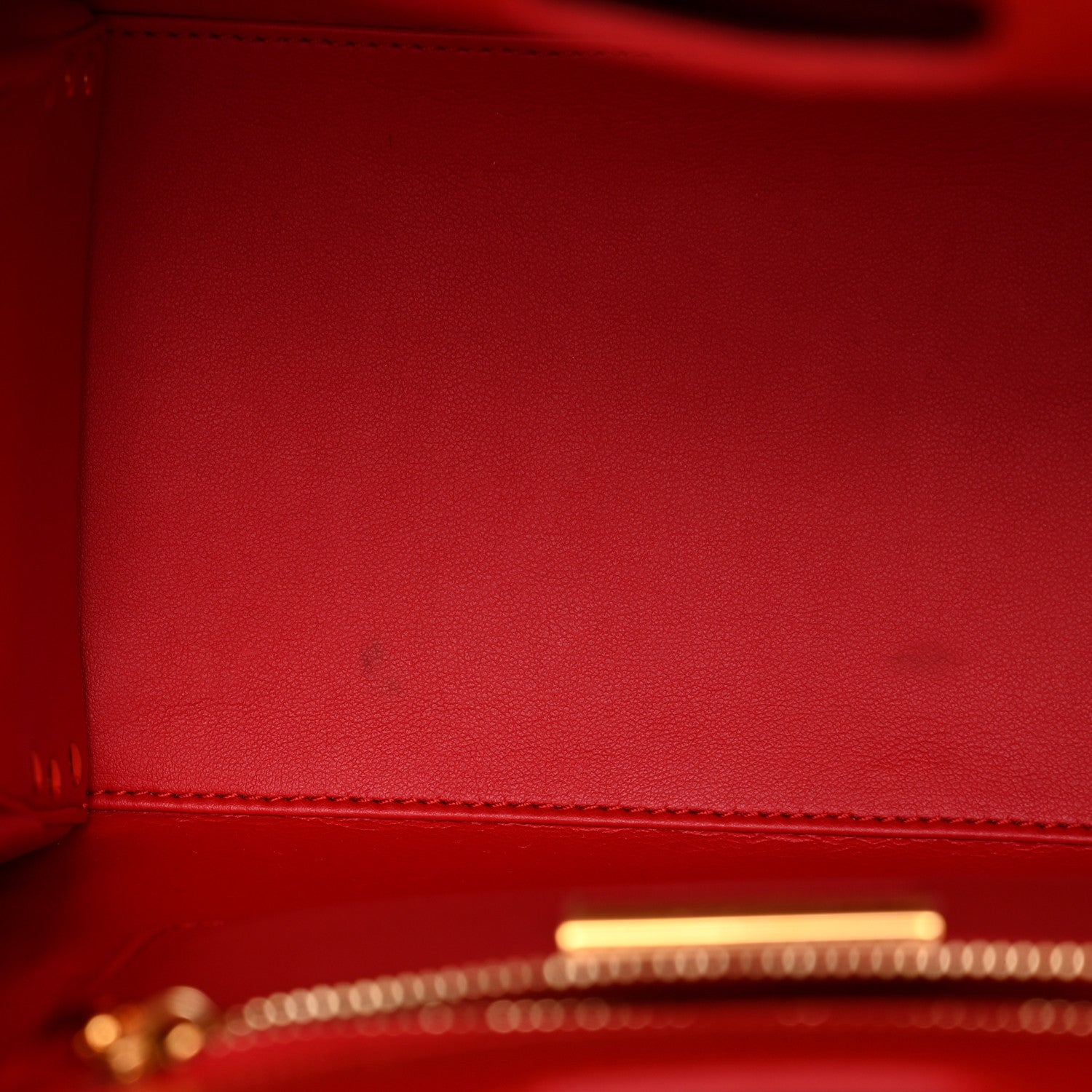 Christian Louboutin Calfskin Patent Studded Small Paloma Red 11 of 11