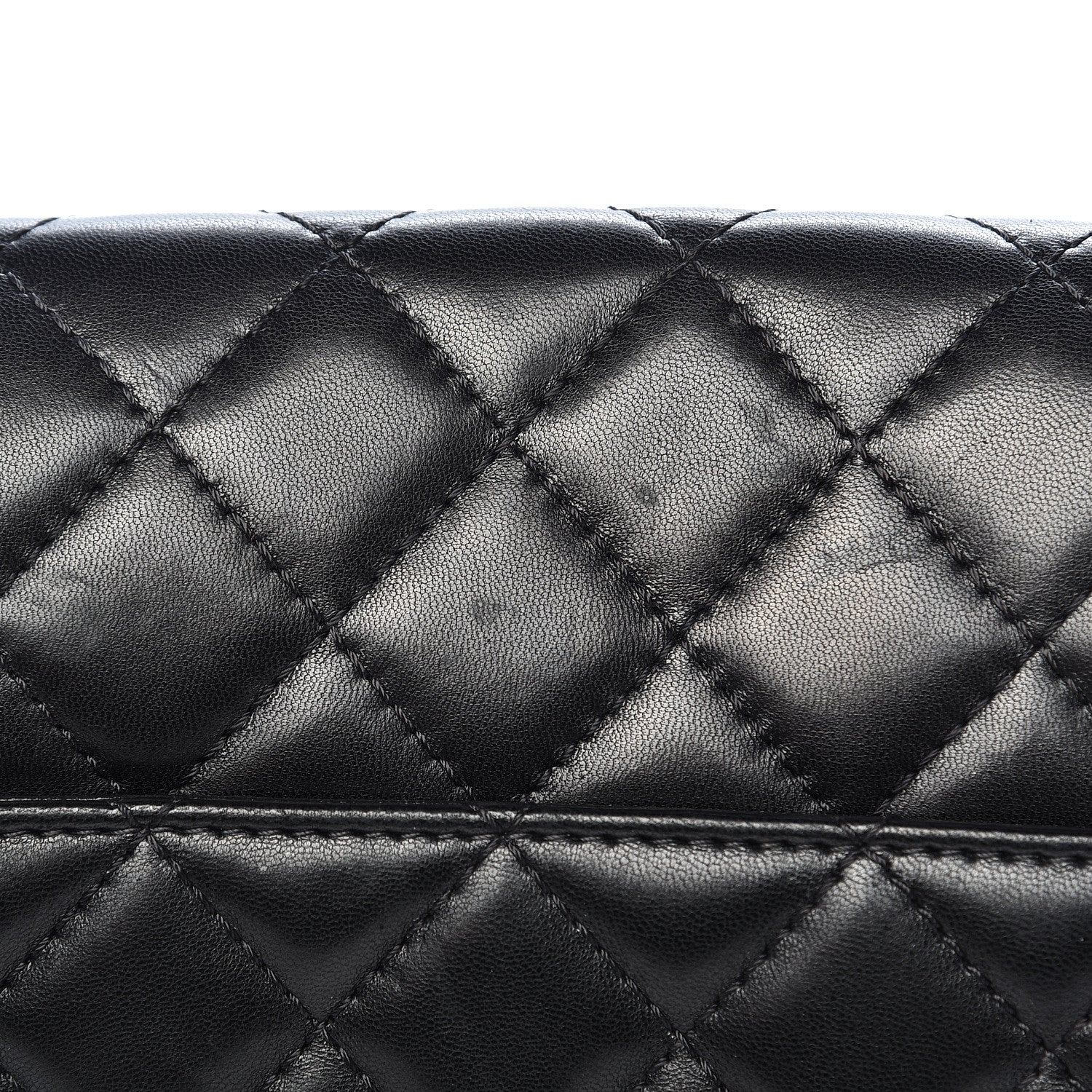 Chanel Lambskin Quilted Large Geometric Flap Black 17 of 17
