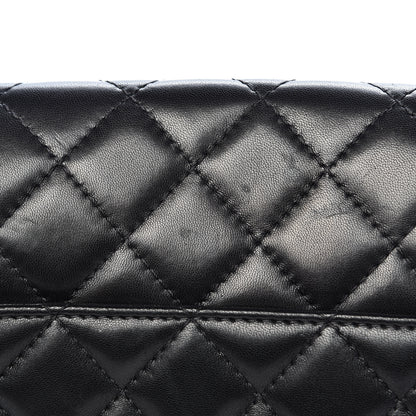Chanel Lambskin Quilted Large Geometric Flap Black 17 of 17