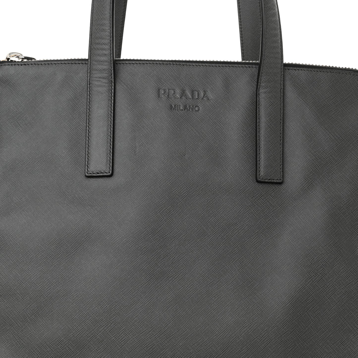 Saffiano Travel Shopping Tote Mercurio