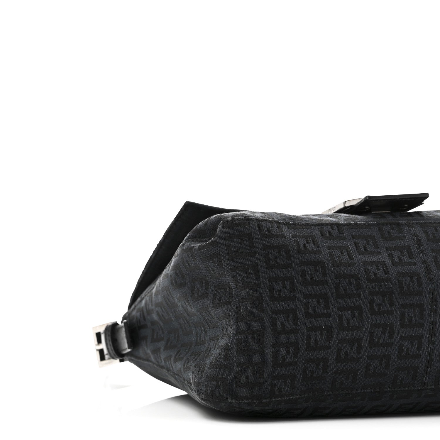 Fendi Zucchino Mama Baguette Black 9 of 10