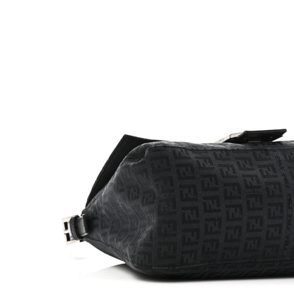 Fendi Zucchino Mama Baguette Black 9 of 10