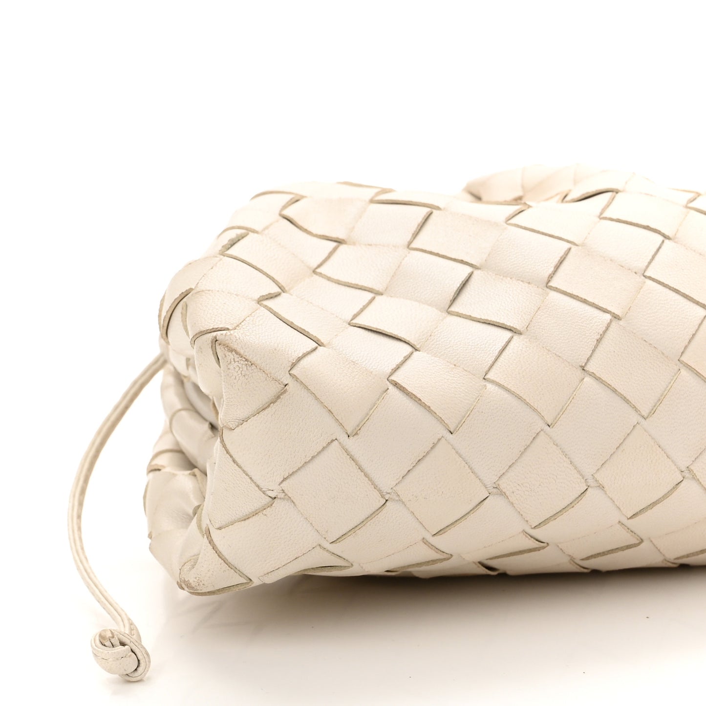 Nappa Intrecciato The Mini Pouch Chalk