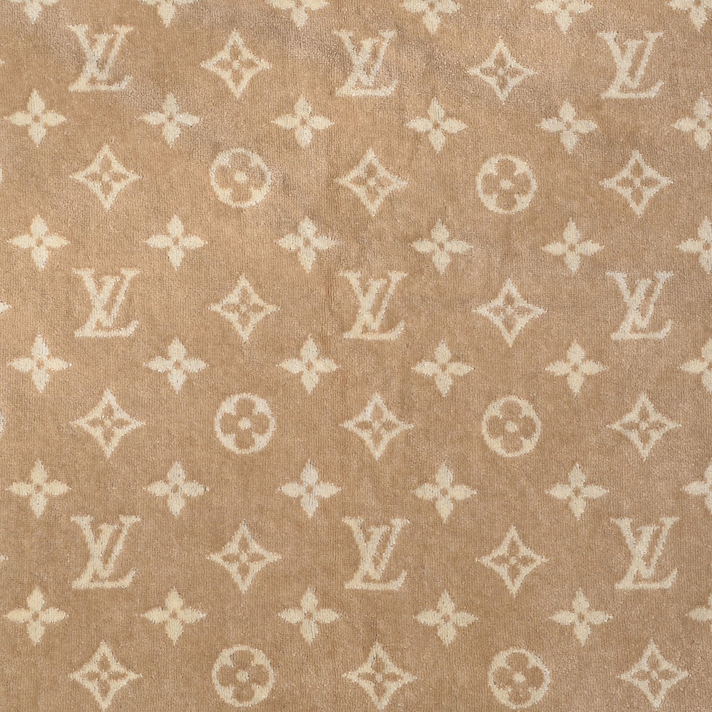 Cotton Monogram Beach Towel
