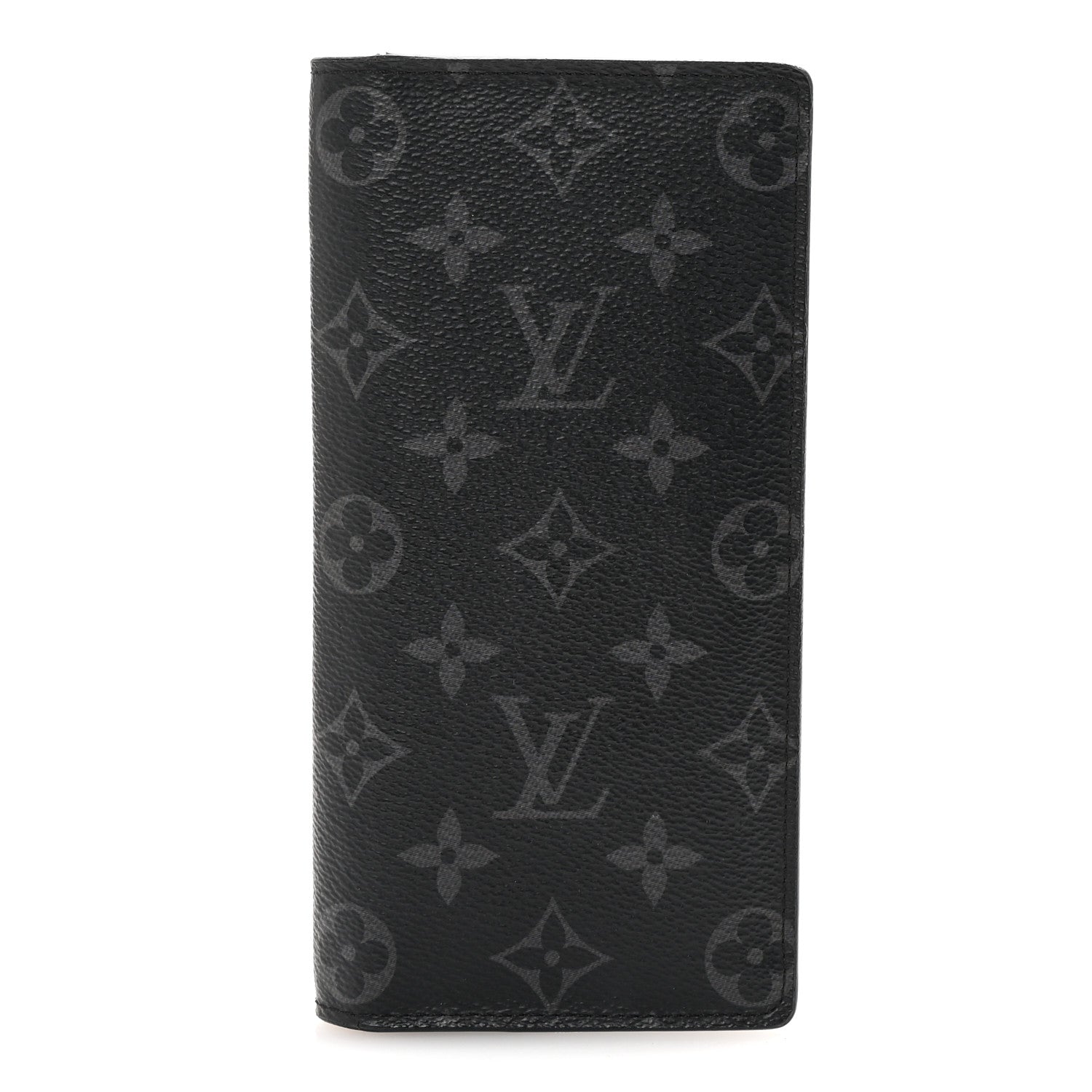 Louis Vuitton Monogram Eclipse Brazza Wallet 1 of 6