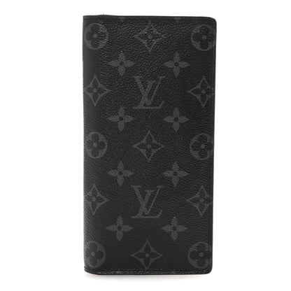 Louis Vuitton Monogram Eclipse Brazza Wallet 1 of 6