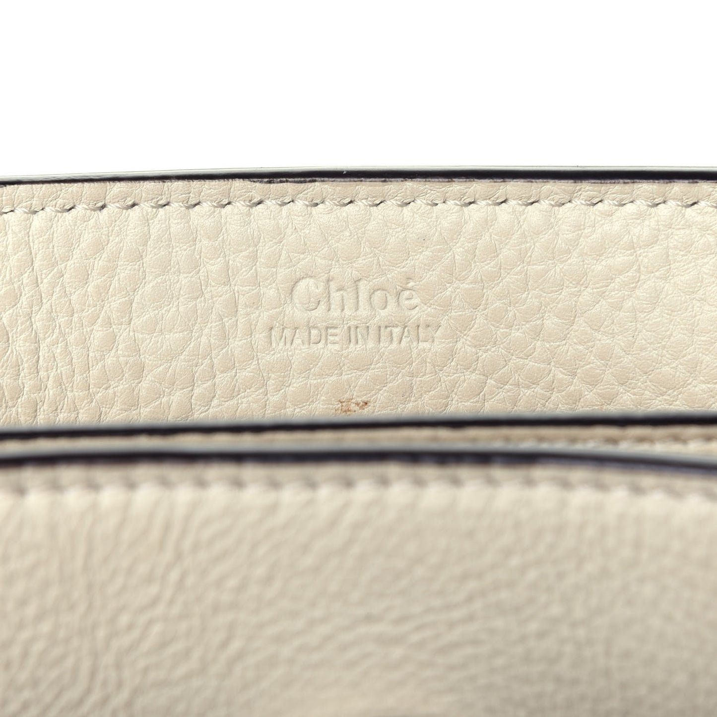 Calfskin Mini Faye Day Shoulder Bag Off White