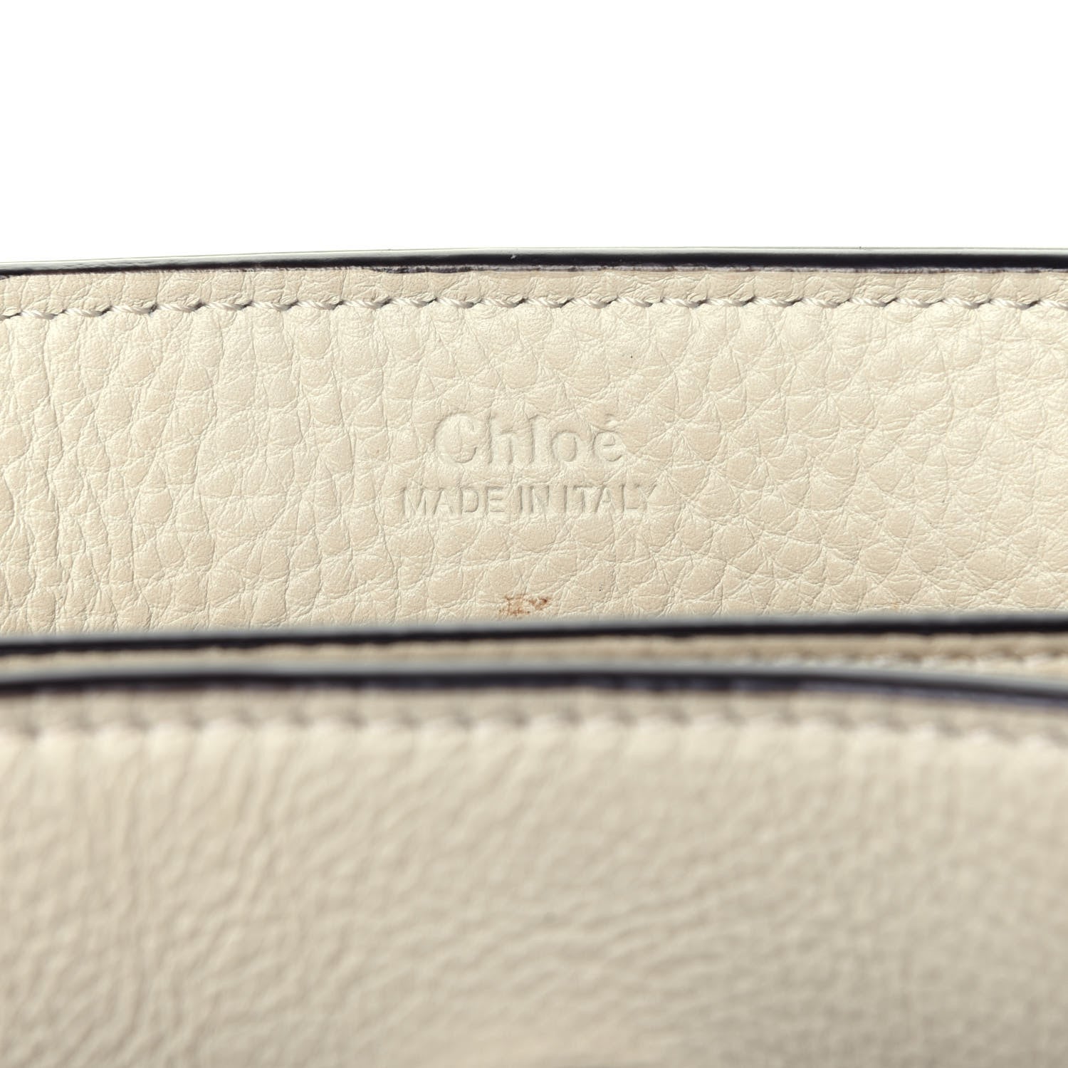 Chloe Calfskin Mini Faye Day Shoulder Bag Off White 7 of 13