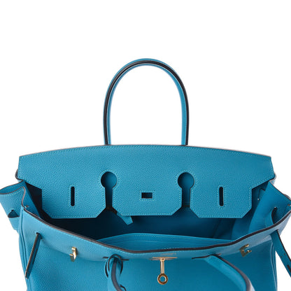 Hermes Togo Birkin 35 Turquoise 24 of 34