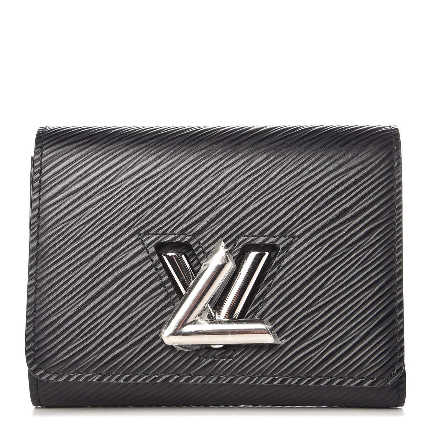 Epi Twist Compact Wallet Black